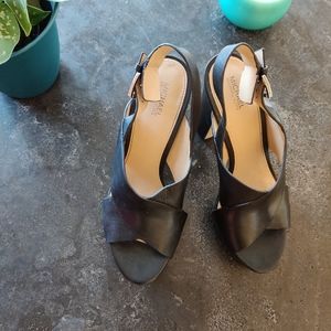 Michael kors chunky heel